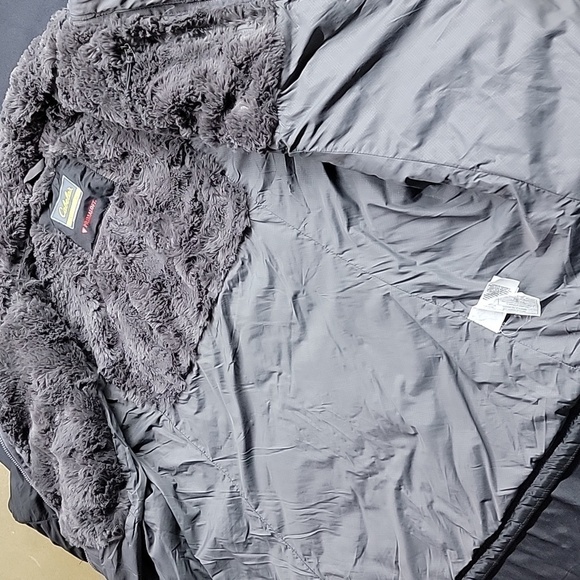 Cabela's Puffer Water Resistant Primaloft Faux Fur Lined Lightweight Size Large - Picture 14 of 15